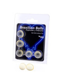 TALOKA - 5 BRAZILIAN BALLS COLD & VIBRATION EFFECT EXCITING GEL 1 