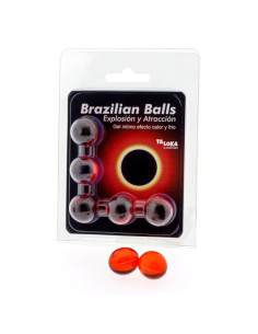 TALOKA - 5 BRAZILIAN BALLS HOT & COLD EFFECT EXCITING GEL 1 