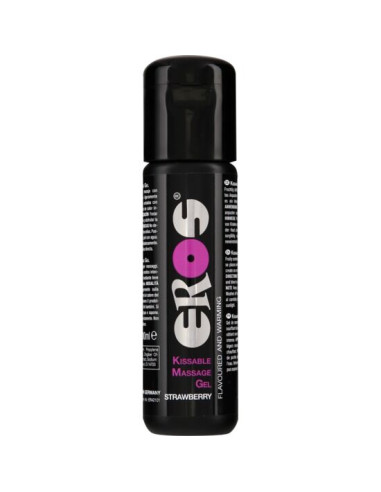 EROS - KISSABLE OLIO DA MASSAGGIO EFFETTO CALORE ALLA FRAGOLA 100 ML 1 