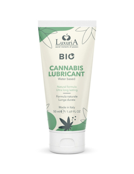 INTIMATELINE - LUXURIA LUBRIFICANTE A BASE ACQUA BIO CANNABIS 50 ML 1 