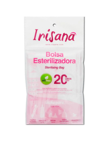 IRISANA - VAGINAL CUP STERILIZER BAG 1 UNIT 1 