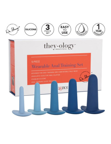 CALEXOTICS - WEARABLE ANAL TRAINING SET 5 PIECES 8 