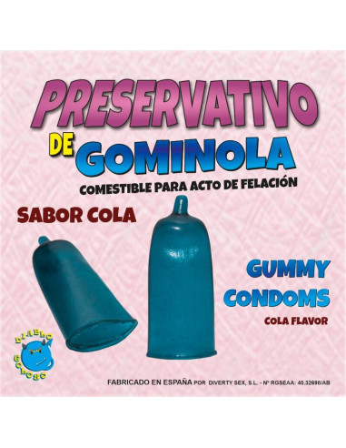 DIABLO PICANTE - COLA GUMMY PRESERVATIVE 1 