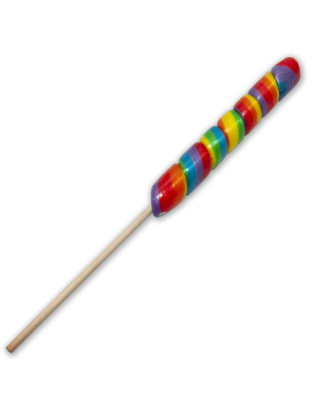 PRIDE - SMALL LOLLIPOP WITH THE LGBT FLAG FOR CHULO, CHULO MY PIRULO /en/pt/pt/en/fr/it/ 1 