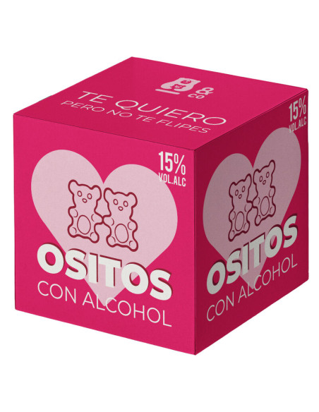 OSITO & CO - OURS GUMMY AVEC ALCOOL GIN & FRAISE 4 