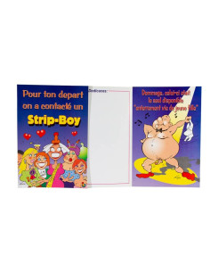 FEMARVI - STRIP BOY ADDIO CARD /FR 1 