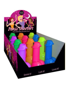 KHEPER GAMES - NEON SHOTS FORM PENIS 1 UNITÉ (COULEUR ALÉATOIRE) 3 