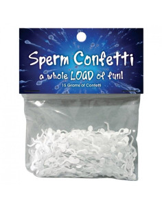 KHEPER GAMES - SPERM-SHAPED CONFETTI 1 