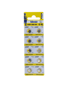 VINNIC - LR66 (AG4) 10 BATTERIES 1 