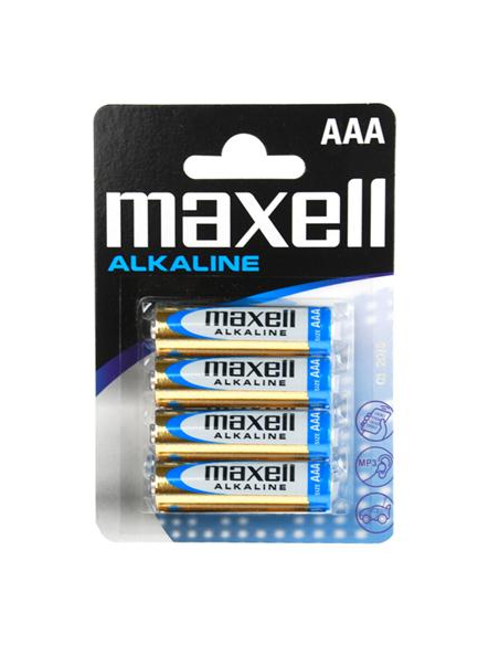 MAXELL - BATTERY AAA 4PCS 1 