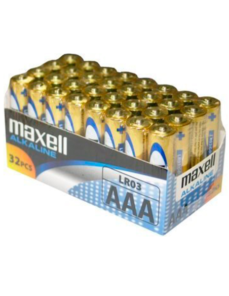 MAXELL - BATTERIE AAA LR03 PACK*32 UDS 1 