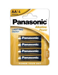 PANASONIC - BATTERIE BRONZE AA LR6 4U 1 