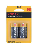 KODAK - XTRALIFE ALKALINE BATTERIES C X 2 UNITS 1 