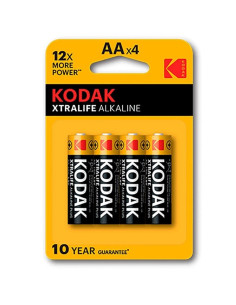 KODAK - XTRALIFE ALKALINE BATTERIE AA LR6 BLISTER * 4 2 