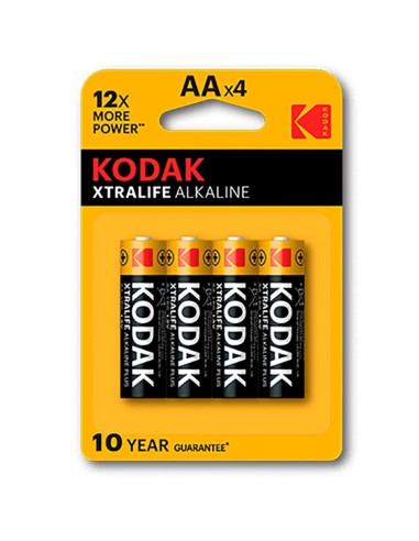 KODAK - XTRALIFE ALKALINE BATTERIE AA LR6 BLISTER * 4 2 