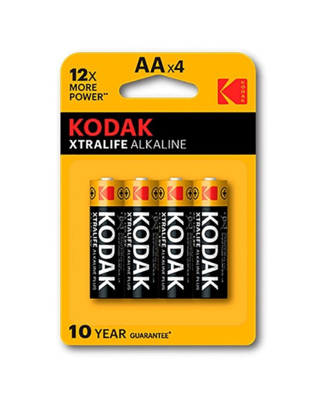 KODAK - XTRALIFE ALKALINE BATTERY AA LR6 BLISTER * 4 2 