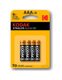 KODAK - XTRALIFE ALKALINE BATTERIE AAA LR03 BLISTER * 4 2 