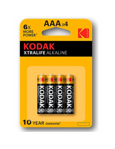 KODAK - PILE ALCALINE XTRALIFE AAA LR03 * 4 2 