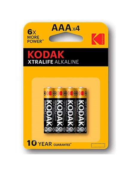 KODAK - XTRALIFE ALKALINE BATTERIE AAA LR03 BLISTER * 4 2 