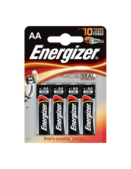 ENERGIZER - ALKALINE POWER BATTERIE AA LR6 *4 1 