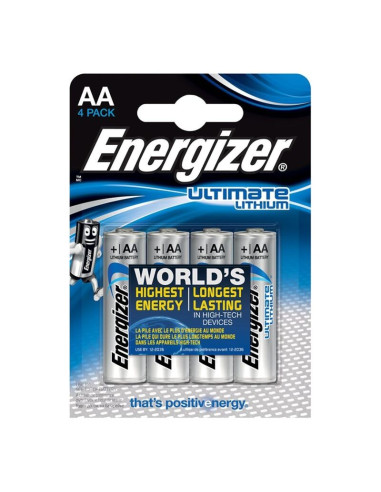 ENERGIZER - ULTIMATE LITIO AA L91 LR6 1,5V *4 1 