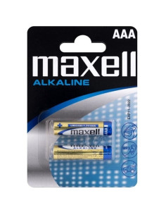 MAXELL - PILE ALCALINE AAA LR03 BLISTER*2 1 