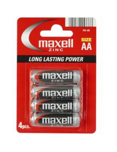 MAXELL - PILA SALINA MANGANESO AA R6 * 4 EINHEITEN 1 