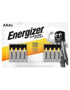 ENERGIZER - PILE ALCALINE PUISSANCE AAA LR03 8 UNIT? 1 