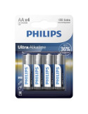 PHILIPS - PILE ULTRA ALCALINE AA LR6 4 UNITÉ 1 