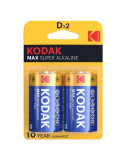 KODAK - BATTERIA ALCALINE MAX D LR20 2 UNITÀ 1 