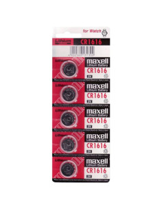 MAXELL - BATTERIA LITIO CR1616 3V 5UDS 1 