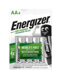 ENERGIZER - RECHARGEABLE BATTERIES AA4 BLISTER 4 1 