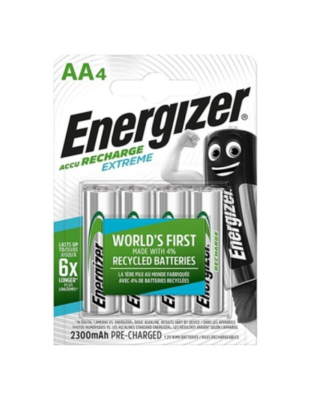 ENERGIZER - EXTREME RECHARGEABLE BATTERY HR6 AA 2300mAh 4 UNIT 1 