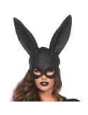 LEG AVENUE - GLITTER MASQUERADE RABBIT MASK 1 