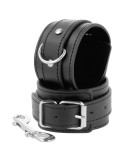 DARKNESS - BLACK ADJUSTABLE HANDCUFFS WITH DOUBLE REINFORCEMENT TAPE 7 