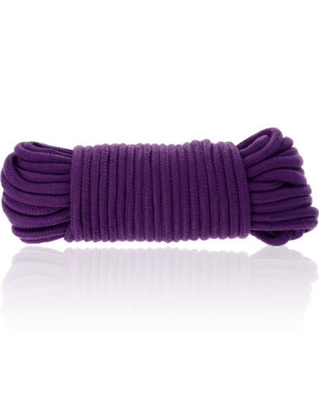 DARKNESS - COTTON BONDAGE ROPE 20 METERS LILAC 1 