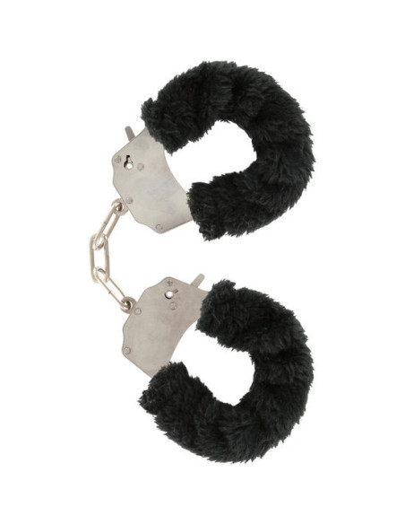 TOYJOY - FURRY FUN CUFFS BONDAGE BLACK 2 