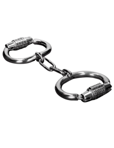 METAL HARD - HANDCUFFS WITH COMBINATION LOCK 1 