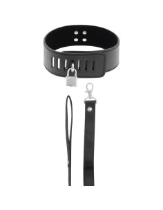 DARKNESS - BDSM COLLAR WITH BLACK LOCK 5 