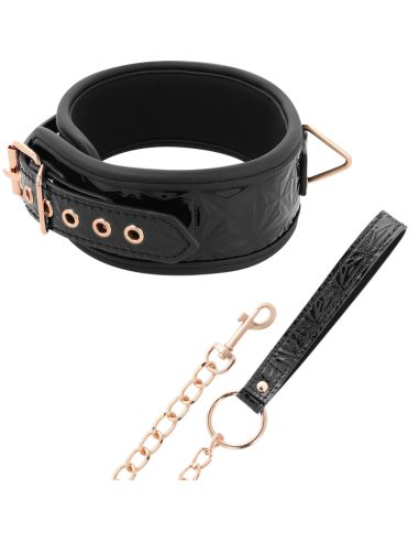 BEGME - BLACK EDITION PREMIUM VEGANER LEDERHALSBAND 8 