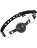 BEGME - BLACK EDITION BALLKNEBEL VEGANES LEDER 6 