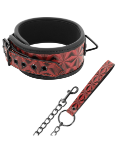 BEGME - RED EDITION PREMIUM VEGANES LEDERHALSBAND MIT NEOPRENFUTTER 8 