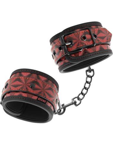 BEGME - RED EDITION PREMIUM HANDCUFFS WITH NEOPRENE LINING 9 