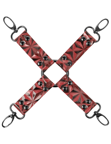 BEGME - RED EDITION PREMIUM VEGAN LEATHER HOG TIE 5 