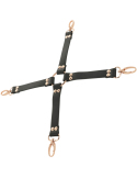 COQUETTE CHIC DESIRE - FANTASY VEGAN LEATHER HOG TIE 6 