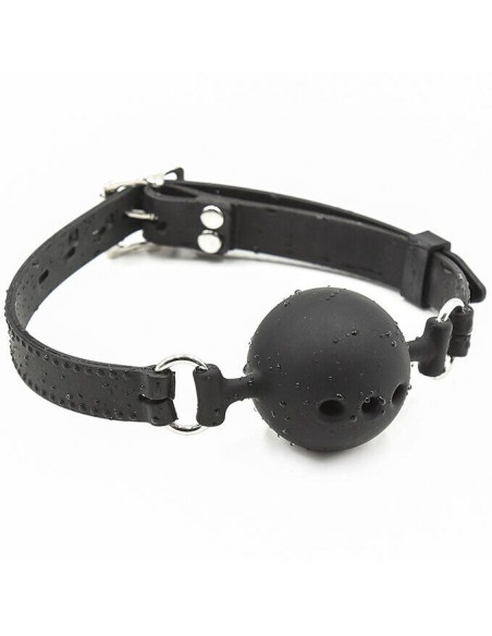 OHMAMA FETISH - BREATHABLE SILICONE BALL GAG SIZE L 4 