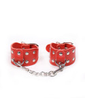 OHMAMA FETISH - ADJUSTABLE HANDCUFFS WITH METAL CHAIN 1 