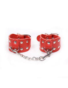 OHMAMA FETISH - ADJUSTABLE HANDCUFFS WITH METAL CHAIN 1 