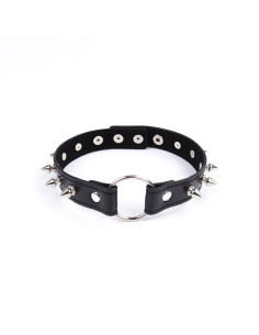 COLLIER PUNK OHMAMA FETISH SPIKES 5 