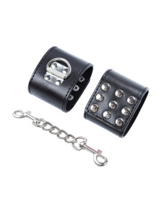 OHMAMA FETISH - WRIST RESTRAINTS SNAP FASTEN METAL 10 